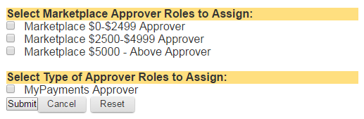 select approver